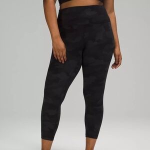 Lululemon Align High-Rise Legging, Size 8, 25' in Camo